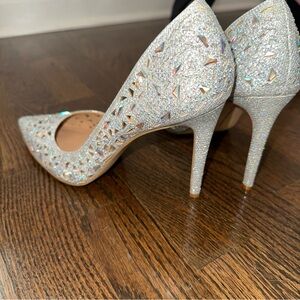 Shimmering Dichroic D’Orsay Heels (INC)